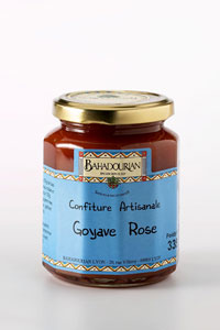 Confiture fruits exotiques Confiture de Goyave Rose