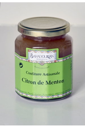 Confiture aux agrumes Confiture Citron de Menton